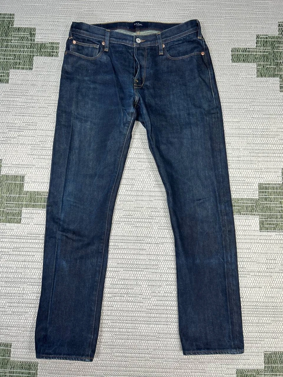 Jean Homme Paul Smith Taille W30 L30 - Couleur Bleu "Butterfly", Occasion Très Bon état