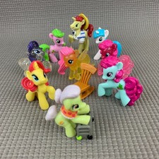 MY LITTLE PONY Mini Figure Lot 9 Ponies Accessories Granny Smith Walker Glitter