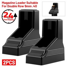 2Pcs Magazine Loader Magazine Speed Loader for Most Double Stack 9mm  .40 S W