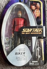 Star Trek Admiral Riker All Good Things Figur...