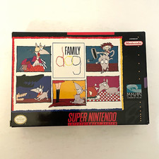 Family Dog SNES CIB Manual Action Adventure Malibu Games VGC - Tested Mint