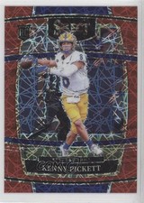 2022 Panini Select Draft Picks Concourse Red Lazer Prizm Kenny Pickett #23 0c6