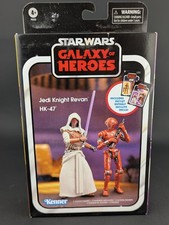 Star Wars Galaxy Of Heroes Jedi Knight Revan and HK-47 SEALED Vintage Collection