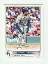 2022 Topps Series One Emmanuel Rivera Rookie Kansas City Royals #18