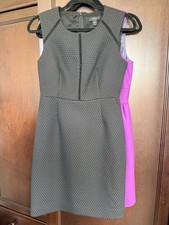 J. Crew Black Sheath Dress, Details 4P