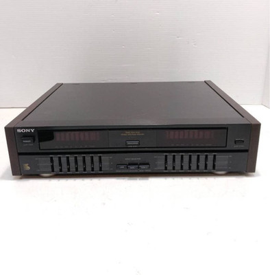 歌手　確認用 Sony SEQ-V9900 7-Band Graphic Equalizer Stereo Spectrum Analyzer