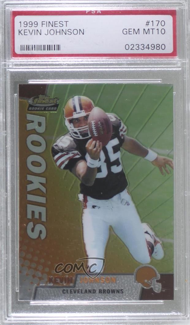 1999 Finest FINEST #170 Kevin Johnson front