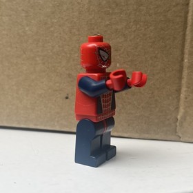 LEGO Spider-Man 3, Dark Blue Arms / Legs, Silver Webbing, spd028 (4853) 