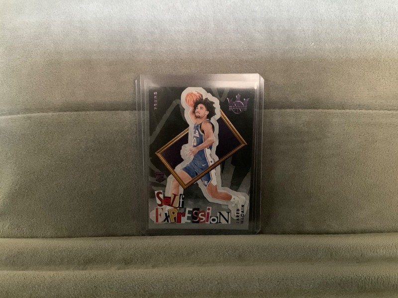 2024-25 Panini Court Kings - Self Expression Jared McCain #14 Purple 30/49 (RC)