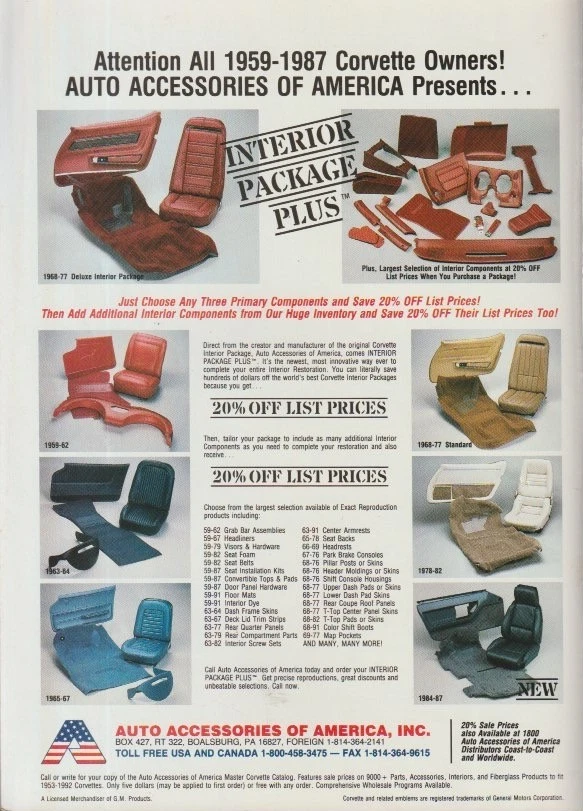 Corvette Fever America's Star-Spangled Sportscar! July 1991 KL5763 Foto 2 de 4