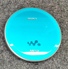 SONY D-NE730 CD Walkman Portable CD Player MP3 Blue Tested Used From Japan