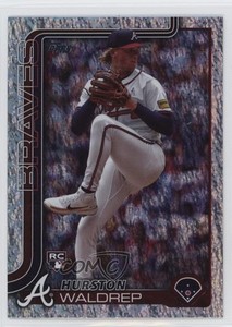 2025 Topps Series 1 Holo Foil Hurston Waldrep #253 Rookie RC