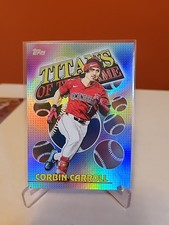 2026 Topps Series 1 Titans of the Game Corbin Carroll Arizona Diamondbacks TOG-6