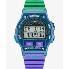 TIMEX IRONMAN 8LAP A Wrist Watch Men TW5M54600 Quartz 1986 Reissue Model NEW