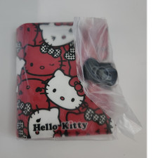  NEW - SEALED Sanrio Hello Kitty Red Plastic Wallet with Heart Clasp 2013