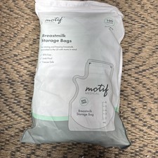 Motif Medical Breast Milk Storage Bags 8oz Single Use Bags 90 count BPA-Free