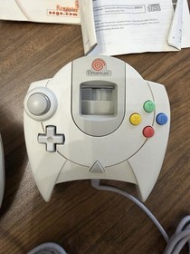 SEGA Dreamcast HKT-3020 Console, 2 Controllers, Memory Card, Manuals