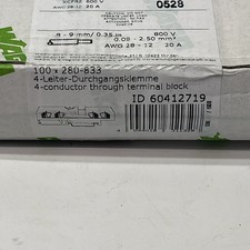 100pcs New WAGO 280-833 Terminal Blocks,