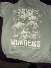 Graphic Hoodie Green
