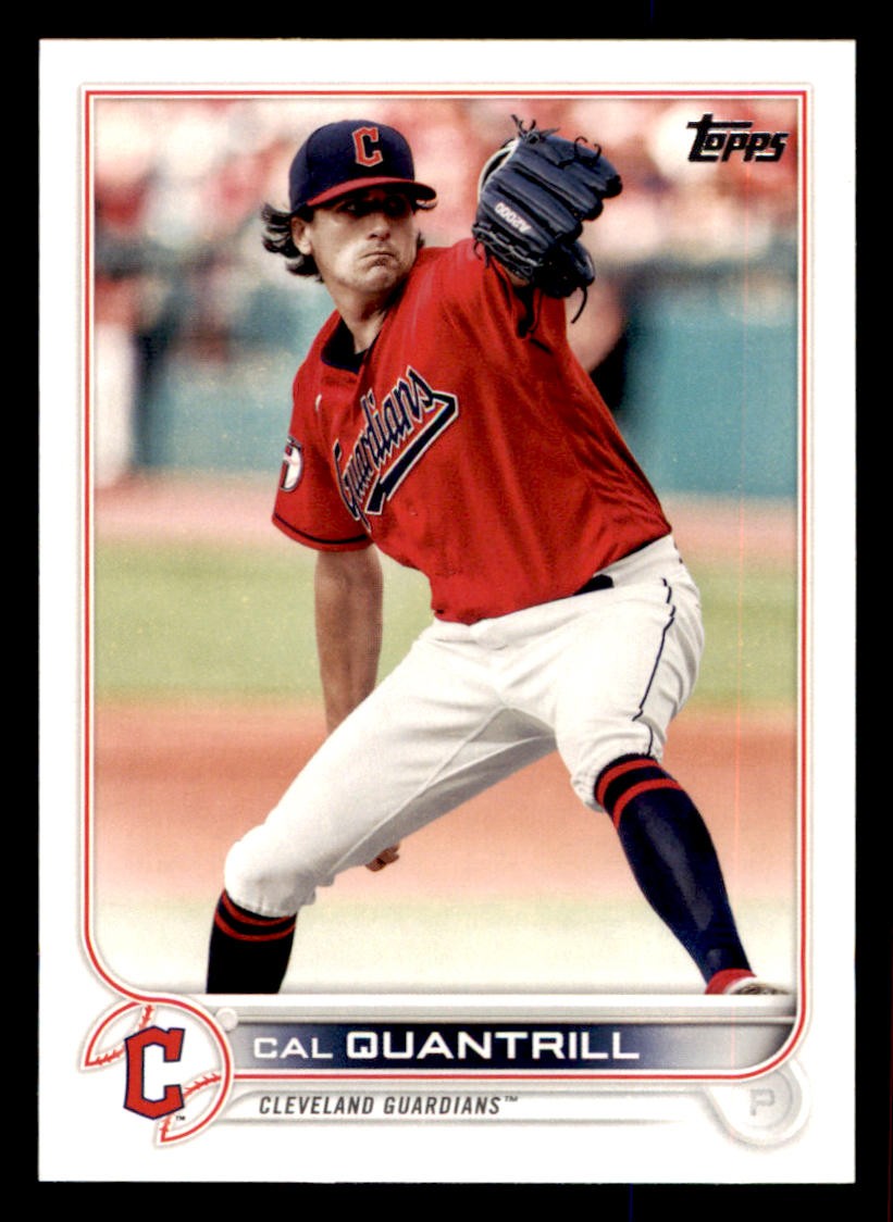2022 Topps #347 Cal Quantrill Cleveland Guardians
