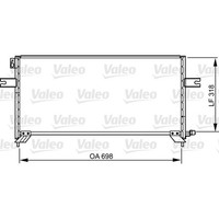 Valeo Klimakondensator KlimakÜHler Passend FüR Nissan Navara NP300 Pick | 814304