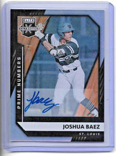JOSHUA BAEZ 2021 Elite Extra Edition PRIME NUMBERS AUTO RC # 5/7 RARE
