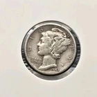 1942-D Mercury Dime 90% Silver US Mint Denver