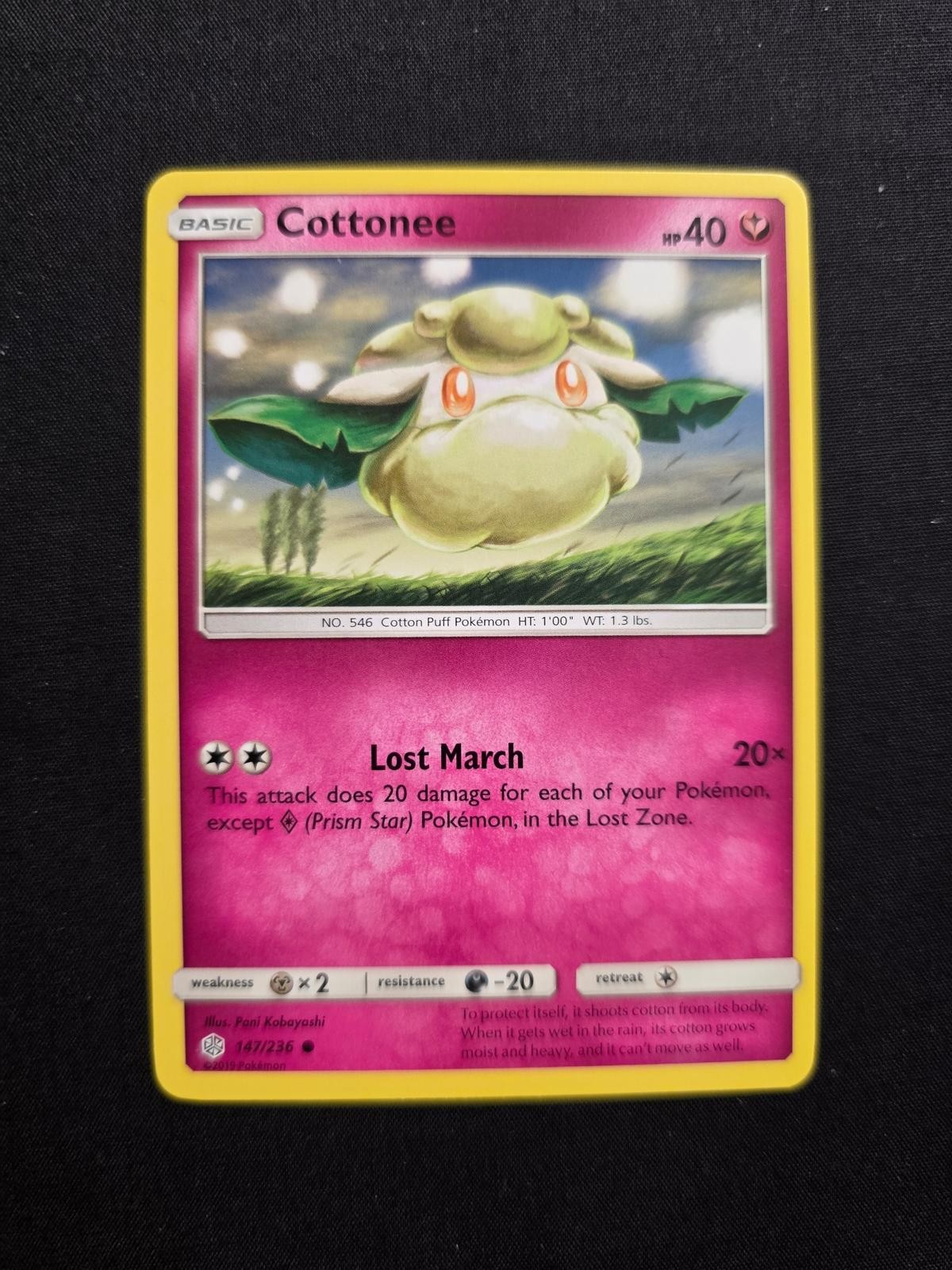 SM - Cosmic Eclipse #147/236 Cottonee