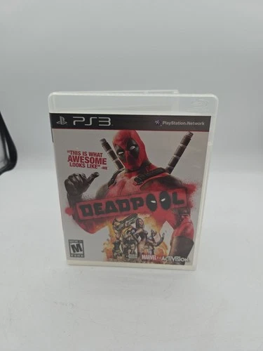 Deadpool (Sony PlayStation 3, 2013) PS3 No manual Wolverine