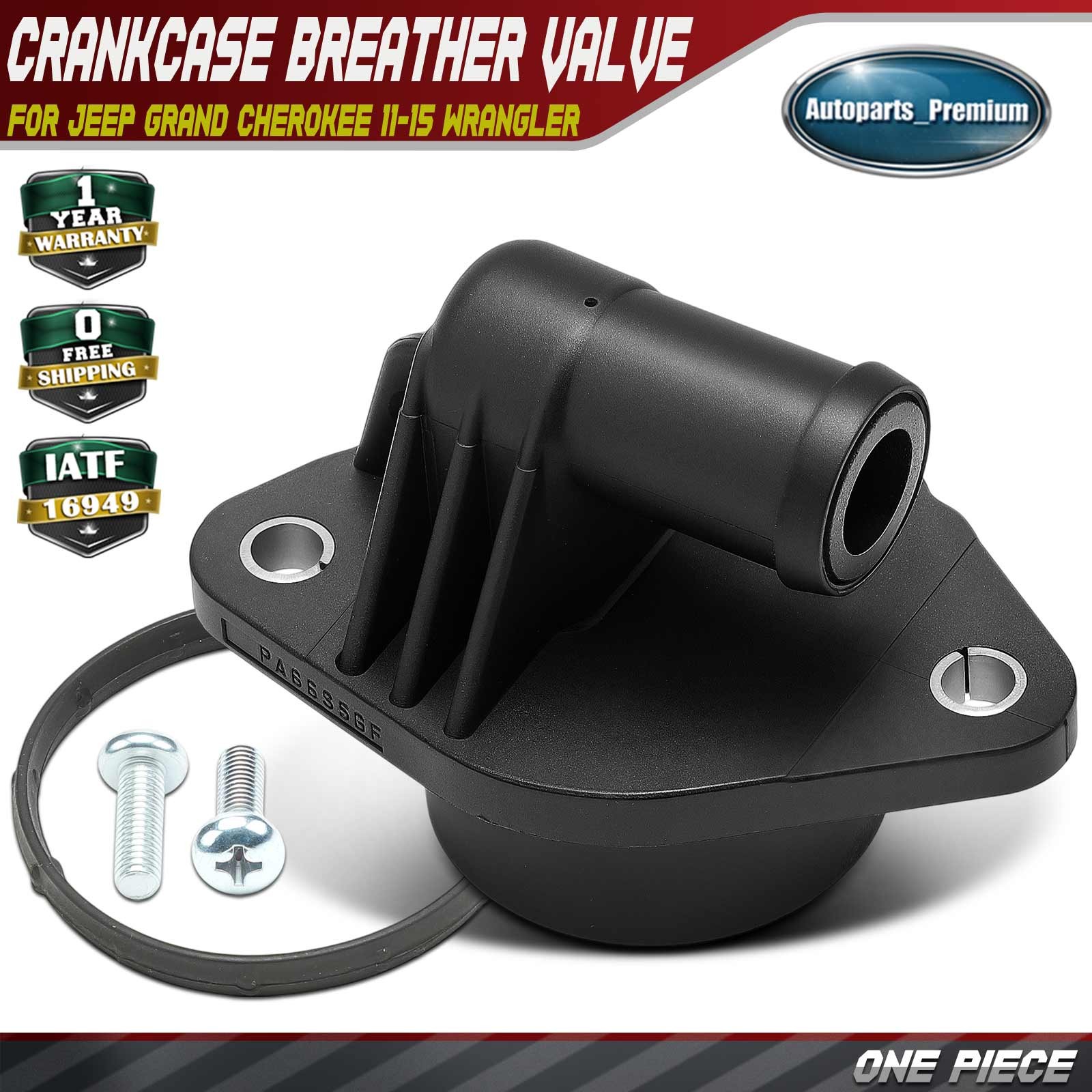 PCV Valve for Jeep Grand Cherokee 11-15 Wrangler Cherokee Dodge Grand Caravan