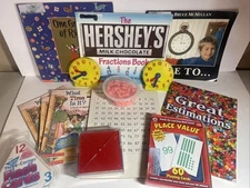 Math Themed Books And Manipulatives Hands On Elementary Homeschool