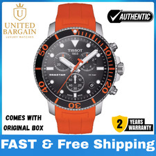 Tissot Seastar 1000 Chronograph T120.417.17.051.01 Black Dial Men’s Diver Watch