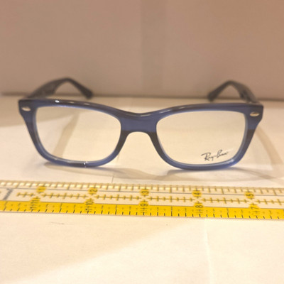 Ray-Ban RB5228 8053 Blue Plastic Full Rim Eyeglasses Frames 50-17-140