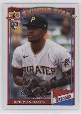 2021 Topps Archives 1991 Topps Bazooka Shining Stars Ke'Bryan Hayes #91BZ-2 kf4