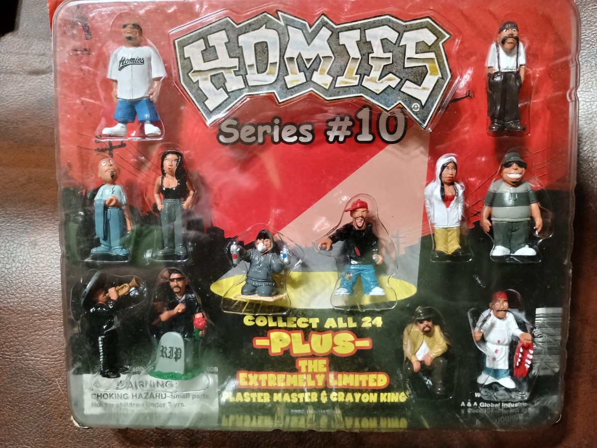 Vintage Homies Series 10 Blister Vending Card Crayon King Plaster