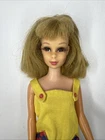 Vintage 1965 Mattel Francie Barbie Doll Blonde With Yellow Dress