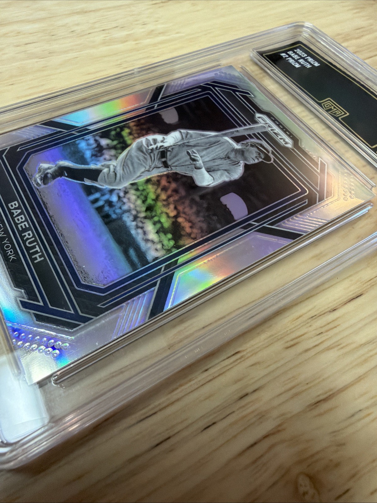 Babe Ruth GMA 10 Gem Mint Bambino New York Yankees Baseball Card 2023 Prizm MLB view 10