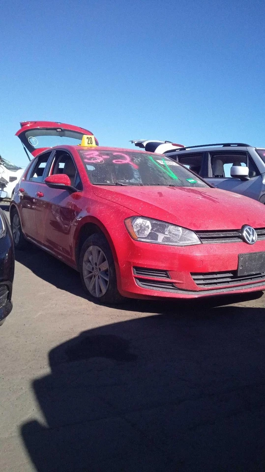 Volkswagen Golf 2016 motor soplador de climatización OEM rojo 104 k millas 5Q1819021B/H Foto 4 de 4