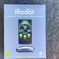 Cobra iRadar iRAD 135 RU Android Radar/Laser Detector 360  Audio/Visual Alerts