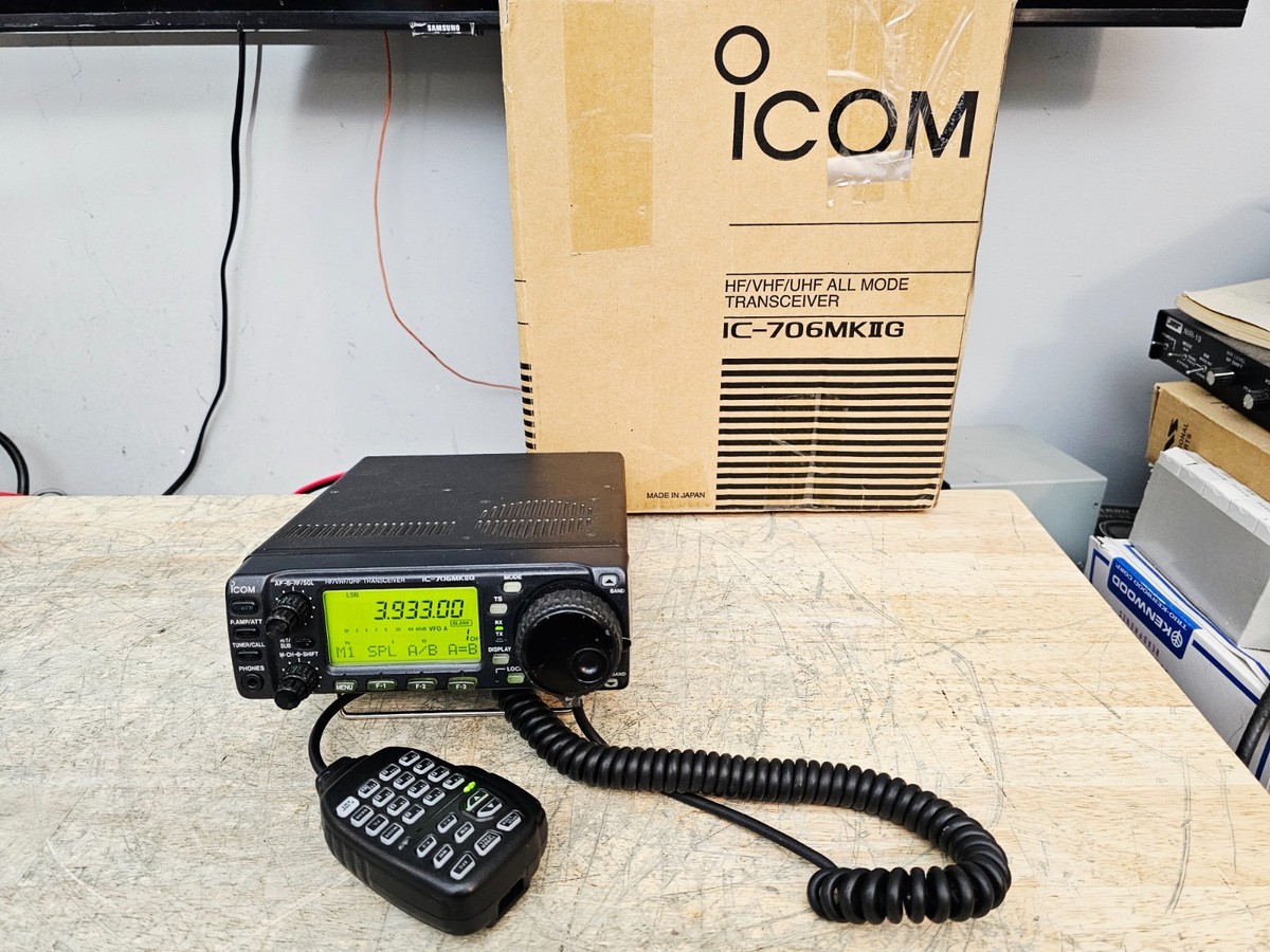 け*じ様 ICOM IC-706 HF/VHFトランシーバー Icom IC-706MKIIG HF/VHF/UHF - Radio Transceiver for sale online | eBay