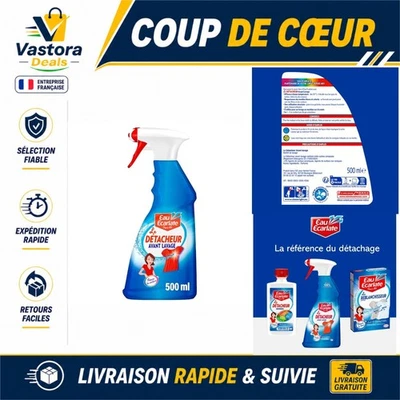 Eau Ecarlate Detacheur Avant Lavage Spray 500ml - Photo 1/3