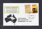 Australia 2014 24 March NVI Concession Stamp FDC Bright, Victoria