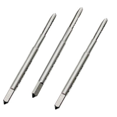 3X 3 x 48 Tap Set 3x48 Thread 3 Flutes 3-48 Hand Threading Tap Tool 3 - 48