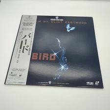 "Bird" Japanese NJL-11820 Laserdisc LD - Clint Eastwood