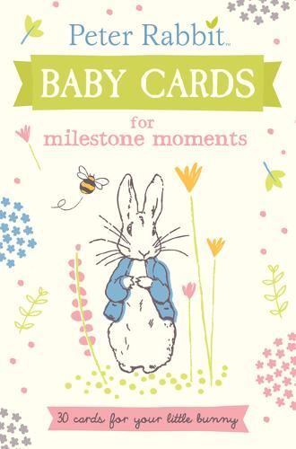 Peter Rabbit: Baby Cards For Mileston Potter, Beatrix Cards New