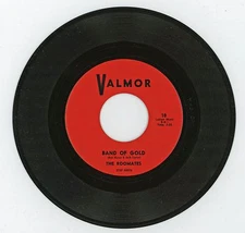 The Roomates 1961 Valmor 45rpm "Band Of Gold" b/w "O Baby Love" cLEAn NM