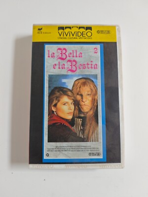DIE SCHÖNE UND DAS BIEST 2 - VHS VIVIVIDEO CECCHI GORI RCS EX VERMIETUNG *SEHR SELTEN*