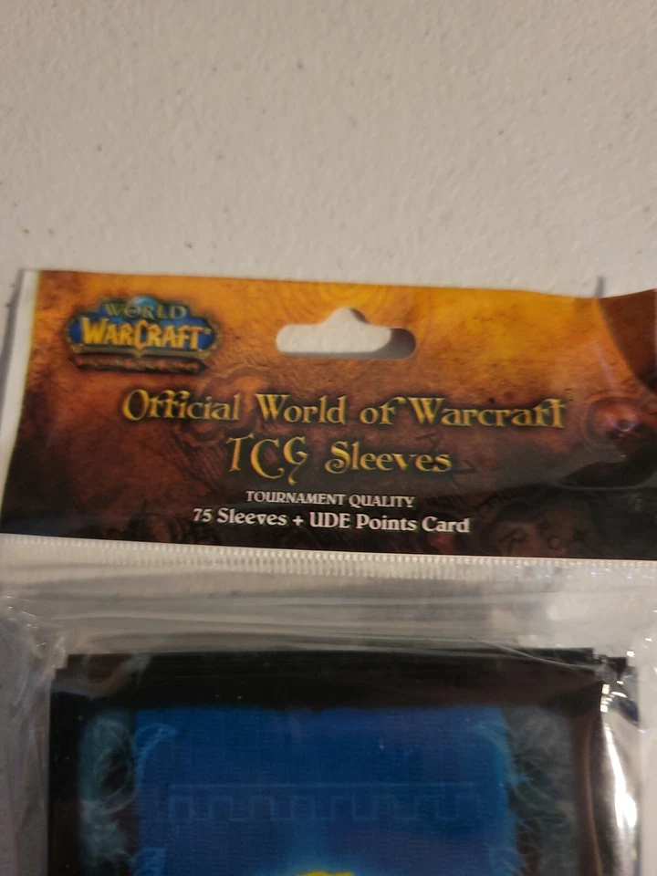 WoW Alliance Sleeves - 75 NEW Upper Deck Standard Size Sleeves - MTG, Pokemon! - Image 2 of 4