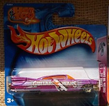 Hot Wheels Cadillac Custom 1959 Eldorado Guitar Stars ungeöffnet in OVP