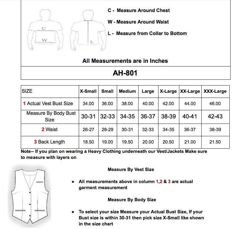 LuxHide Womens Cowhide Motorcycle Classic Leather Vest Gun Pocket - Image 4 of 4